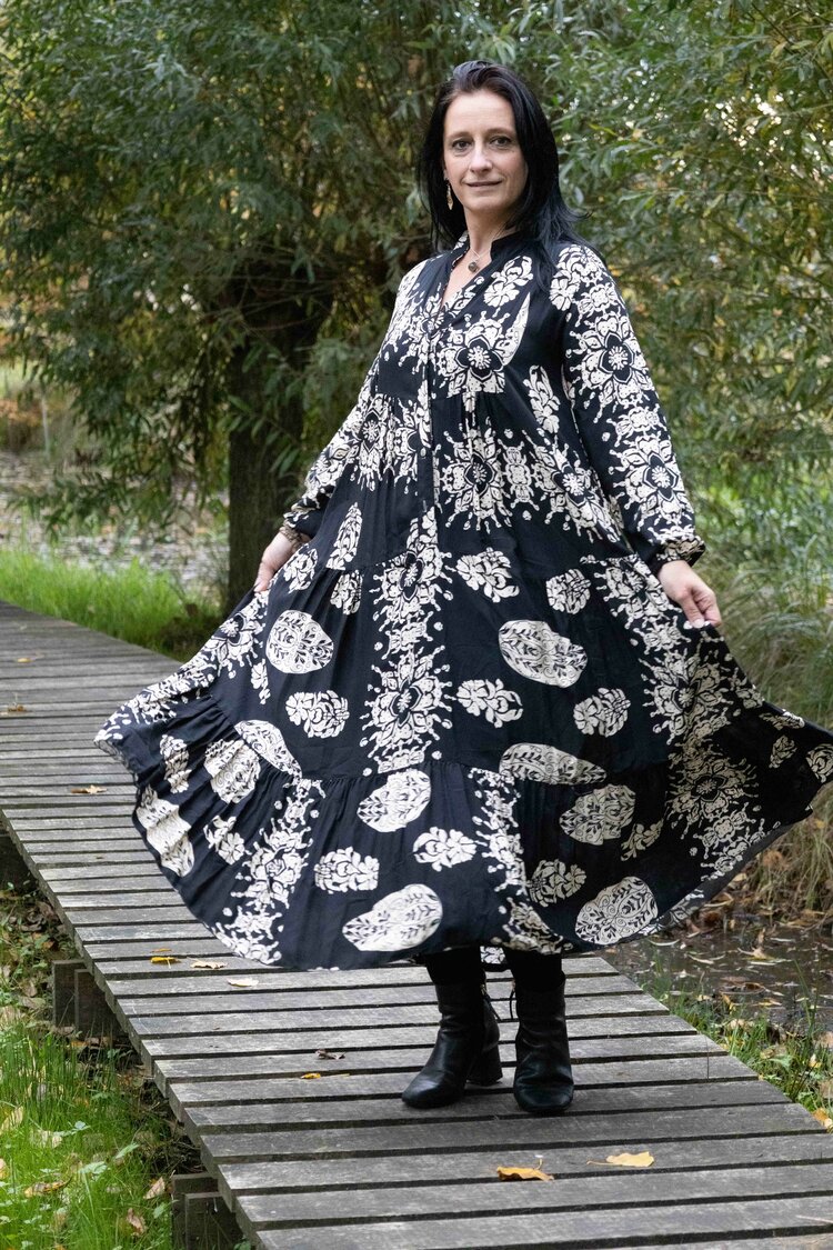 Robe longue Dames Kleding Jurken Lange jurken Terra di Siena Lange jurken 