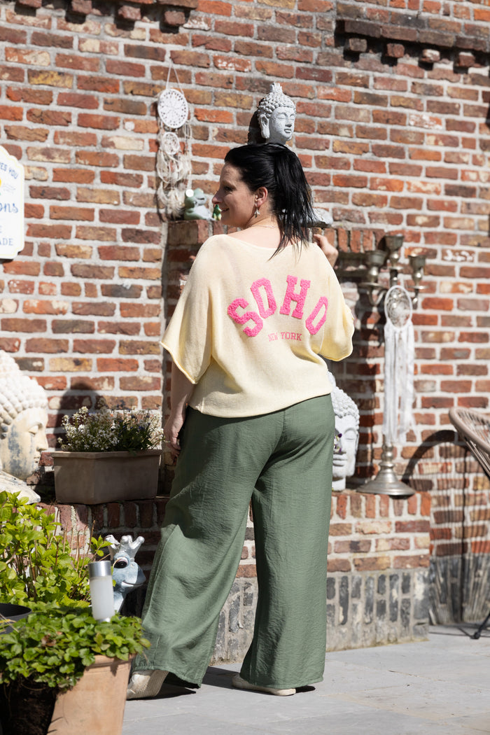 Trui Soho Pop geel