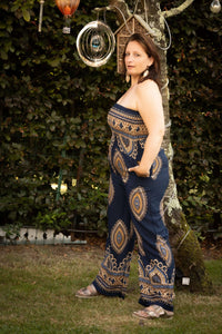 Jumpsuit navy Terra di Siena