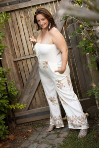 Jumpsuit boho Terra di Siena