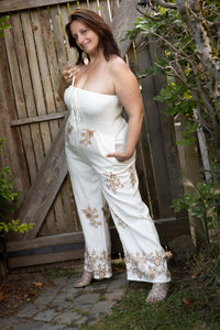 Jumpsuit boho Terra di Siena