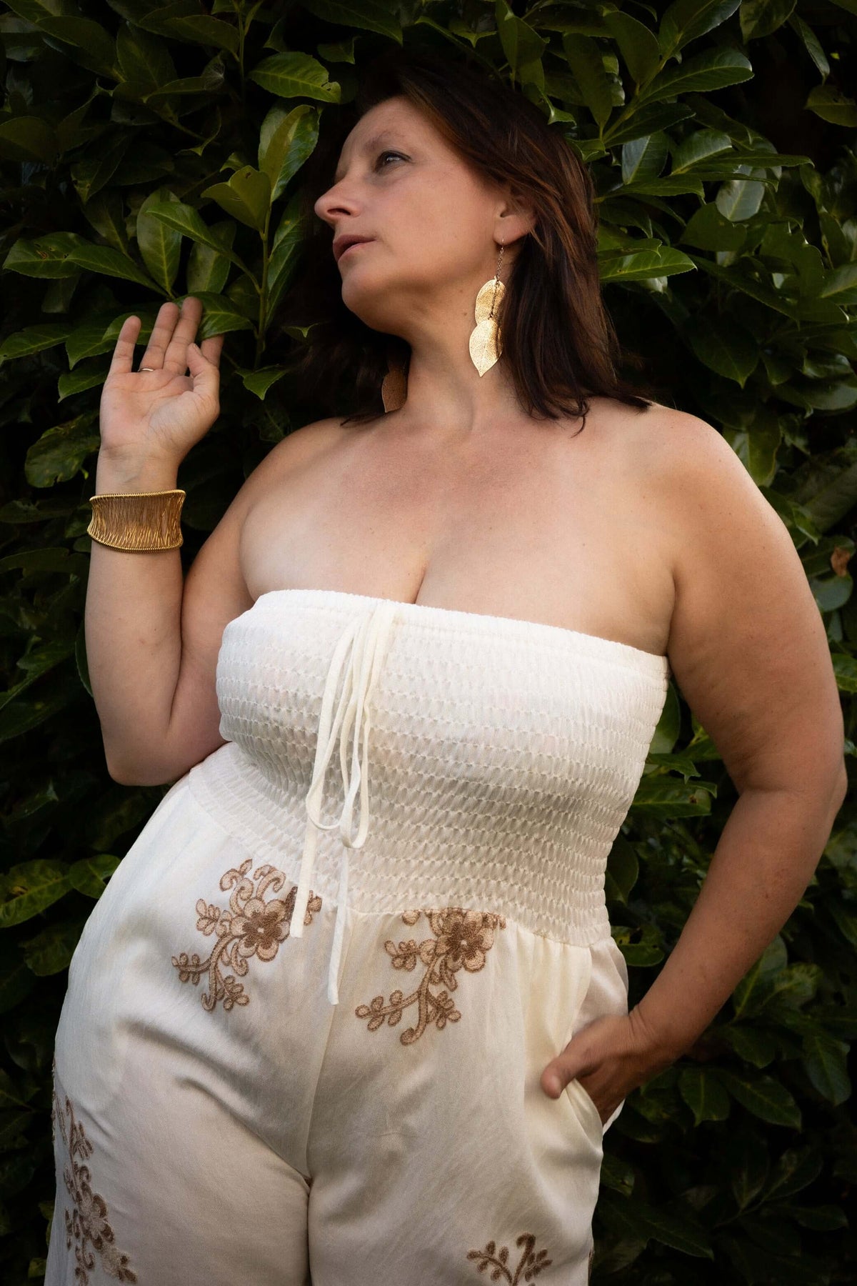 Jumpsuit boho Terra di Siena