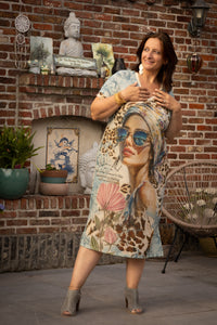 Printed Woman dress
