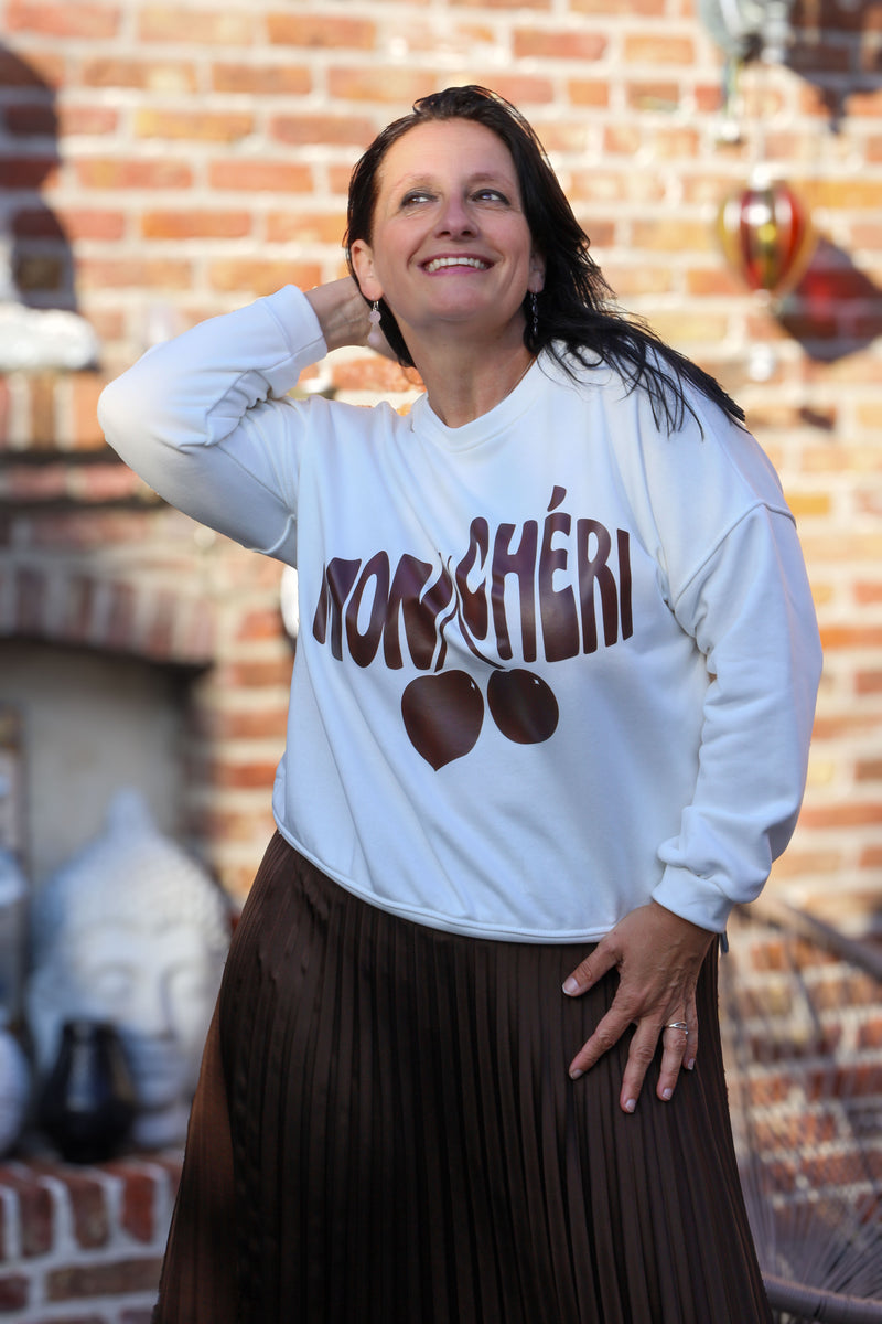 Sweater Mon Chéri - beige