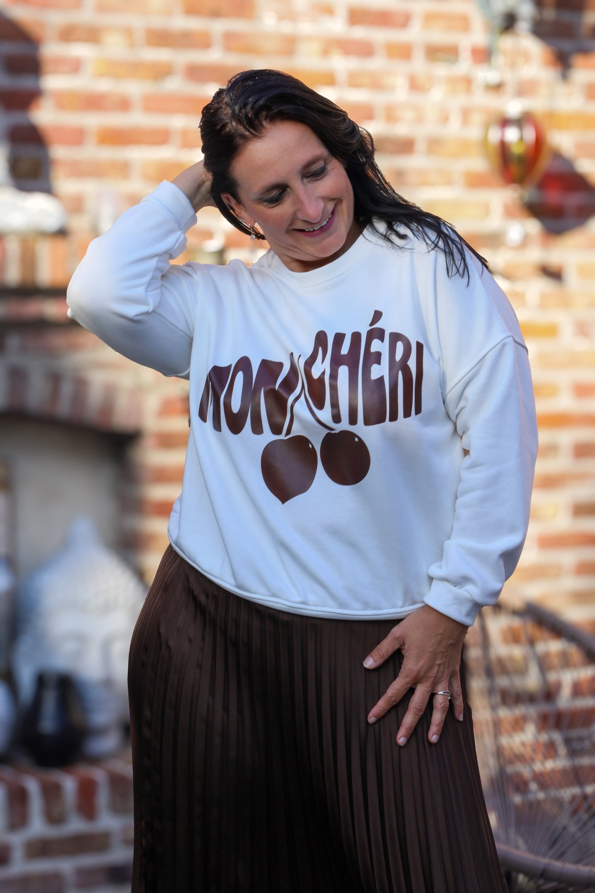 Sweater Mon Chéri - beige