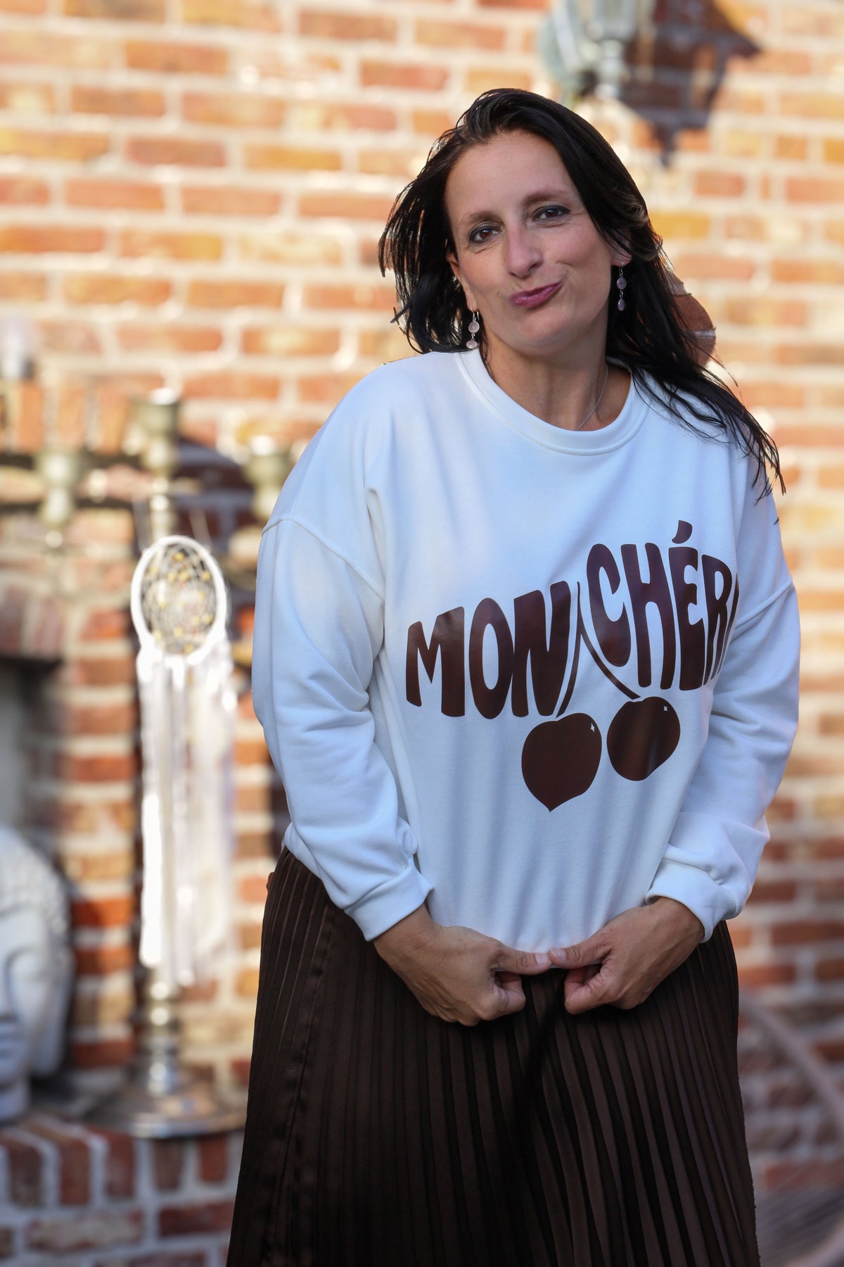 Sweater Mon Chéri - beige