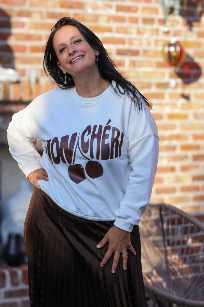 Sweater Mon Chéri - beige