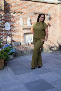 2delige set - Charlot - olijfgroen