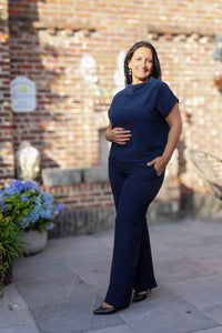 2delige set - Charlot - marineblauw