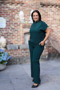 2delige set - Charlot - dennengroen