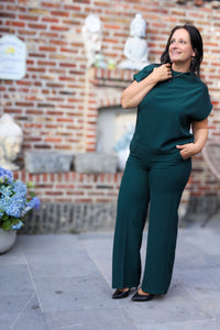 2delige set - Charlot - dennengroen