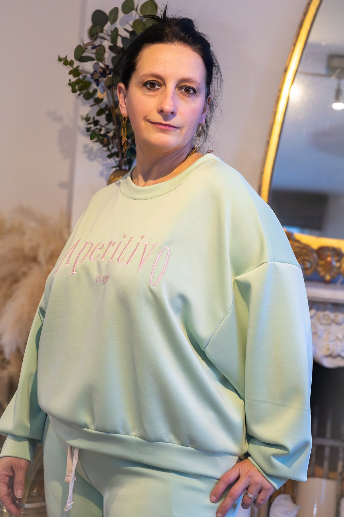 Sweater mintgreen Aperitivo