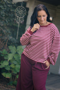 Zachte Dolci Giorni sweatshirt Lucia in casual stijl – damesmode Duffel bij She&Me.