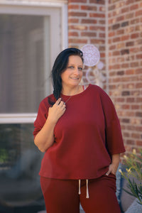 Comfyset Barca - Burgundy