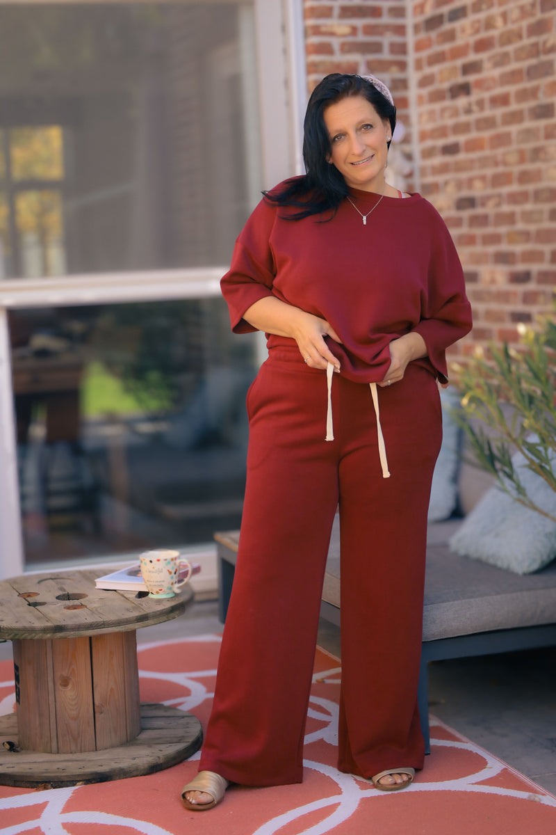 Comfyset Barca - Burgundy