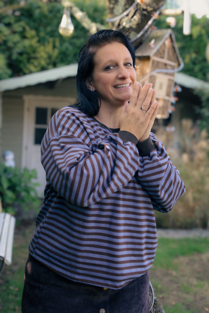 Zachte Dolci Giorni sweatshirt Lucia in casual stijl – damesmode Duffel bij She&Me.