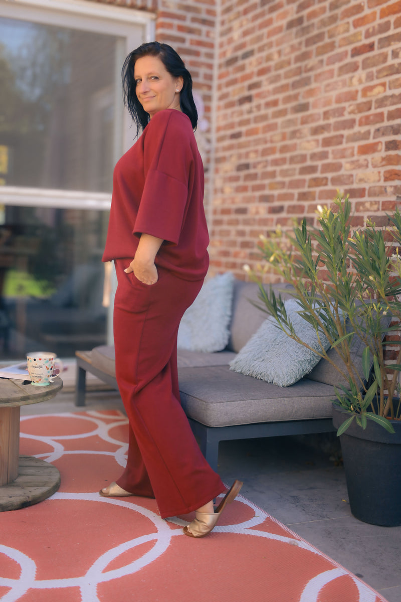 Comfyset Barca - Burgundy