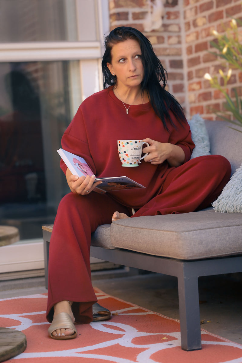 Comfyset Barca - Burgundy