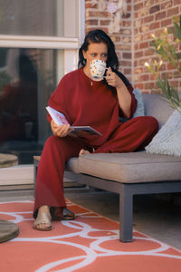 Comfyset Barca - Burgundy