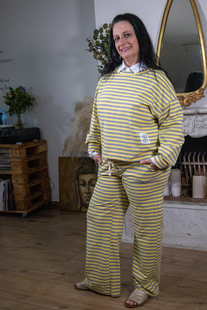 Gestreepte set  Solea Gialla