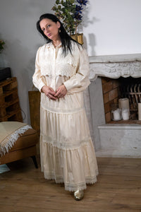 Eloria Set met Broderie in Wit