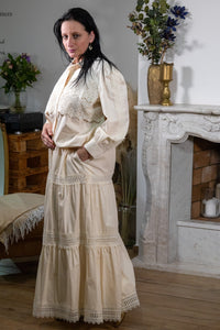Eloria Set met Broderie in Wit