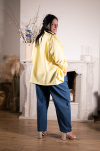 Denim Cloud Tencel Broek - big size