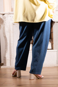 Denim Cloud Tencel Broek - big size