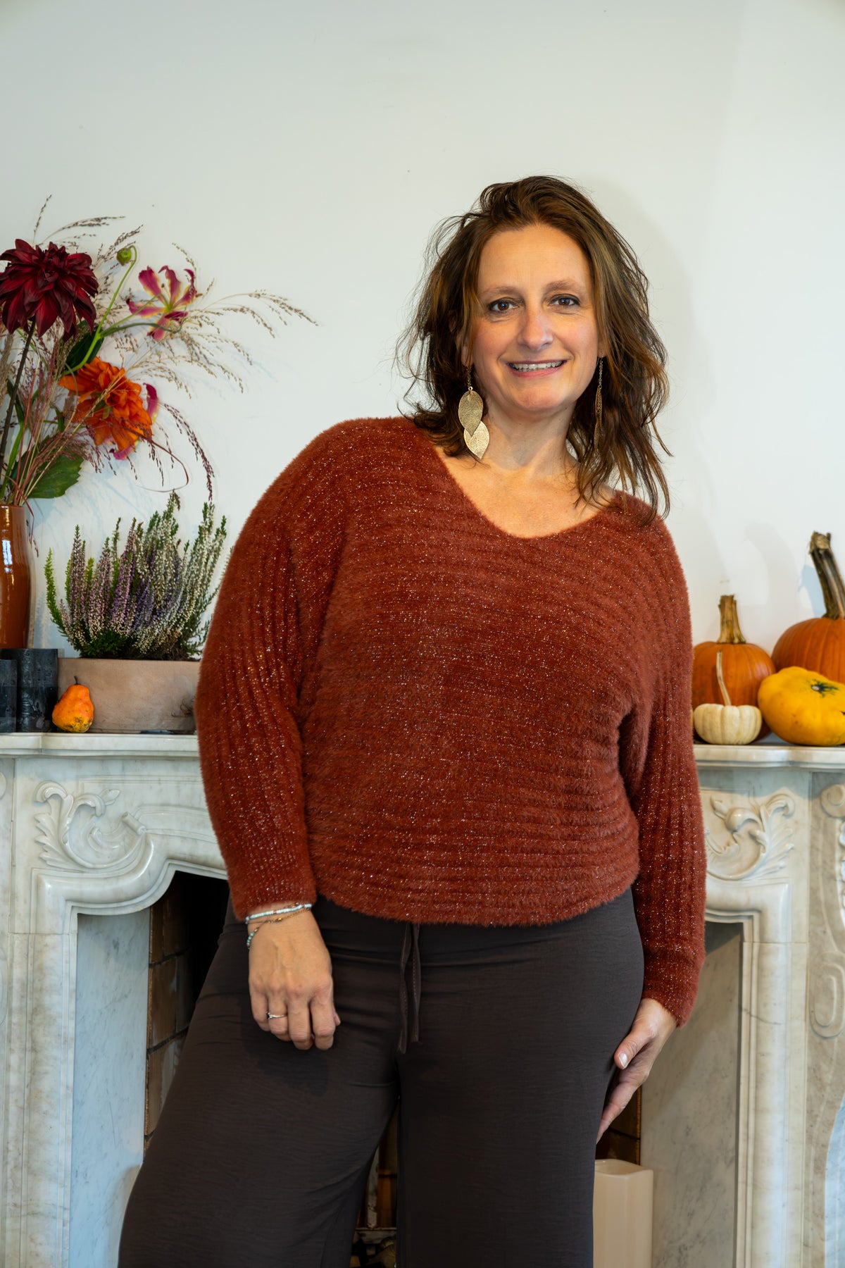 Lurex trui Noèmie