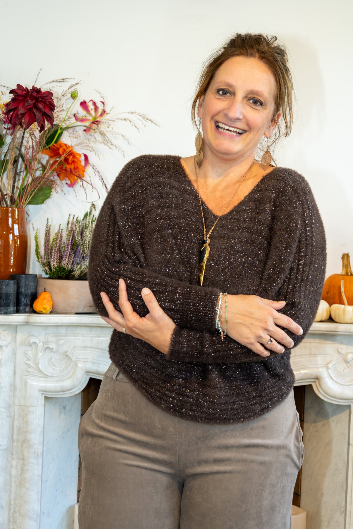 Trui lurex Noémie