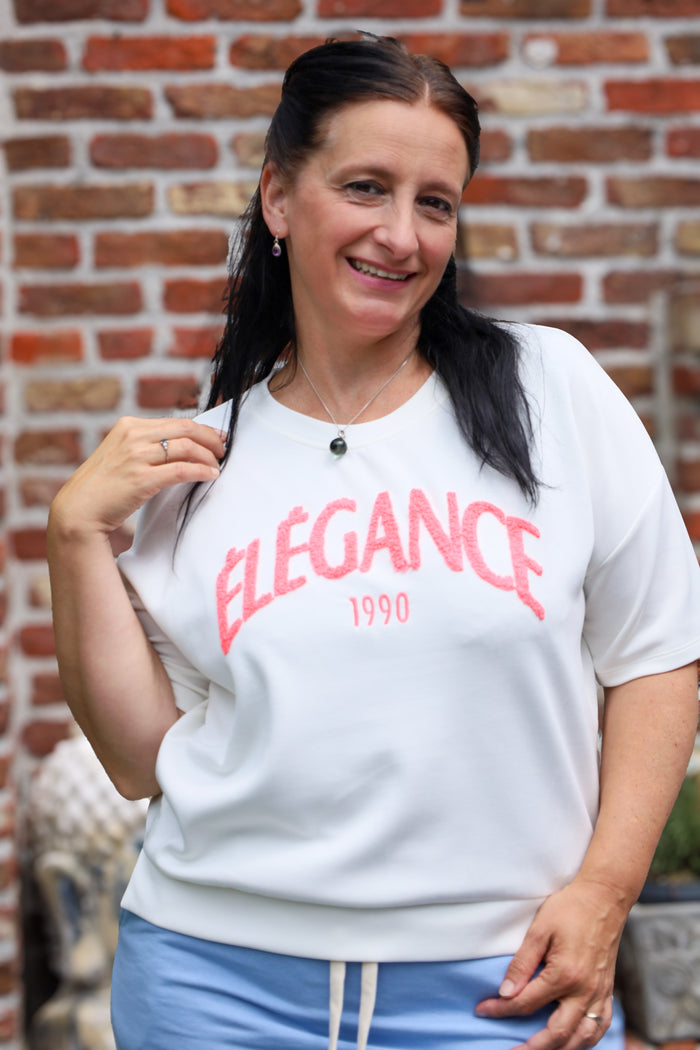 damestrui Mooij écru Élégance 1990 opdruk – She & Me Duffel